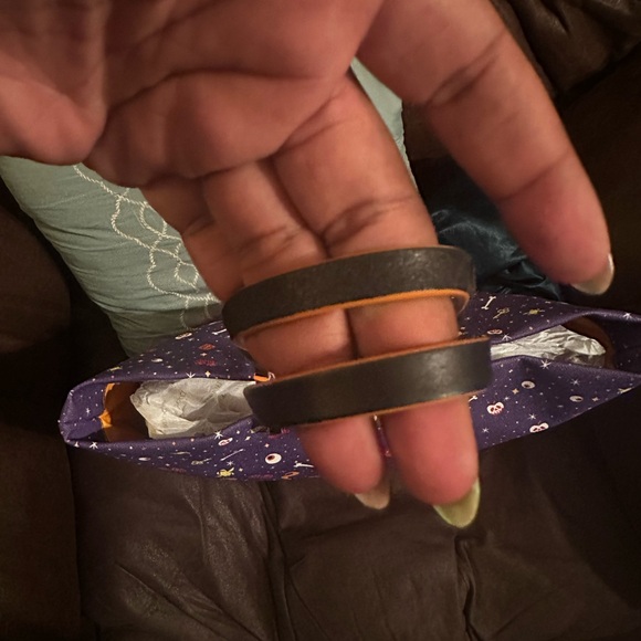 Dooney & Bourke Blue and Tan Tote with Character Design - Picture 12 of 12